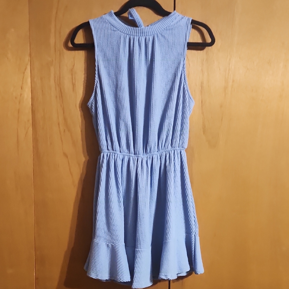 Light Blue Sleeveless Dress